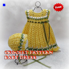 Crochet Pattern Baby Dress biểu tượng