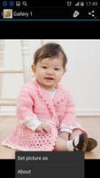 Crochet Pattern Baby Dress ảnh chụp màn hình 1