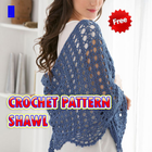 Crochet Pattern Shawl Designs-icoon