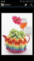 Crochet Pattern Teapot Cosy Affiche