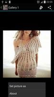 Crochet Pattern Tunic Dress capture d'écran 1