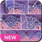 Crochet stitches आइकन