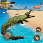 Crocodile Game: Angry Animal icône