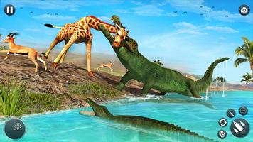 Grand Animal Crocodile Attack Poster