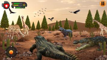Crocodile Animal Hunting Games screenshot 2