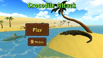 Crocodile Attack Plakat