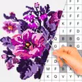 Color by Letter - Sewing game Cross stitch