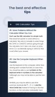 GRE Calculator captura de pantalla 3