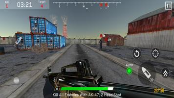petualangan komando nyata: sniper king 3D syot layar 3
