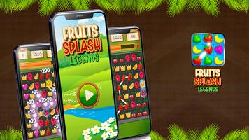 Fruits Swipe & Splash Legends capture d'écran 1