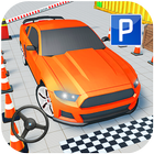 Real Cars Parking Game US Driv آئیکن