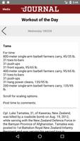 CrossFit Journal screenshot 2