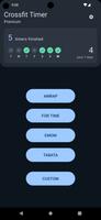 Crossfit timer - WOD timer Cartaz