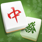 Mahjong solitaire puzzle game icône