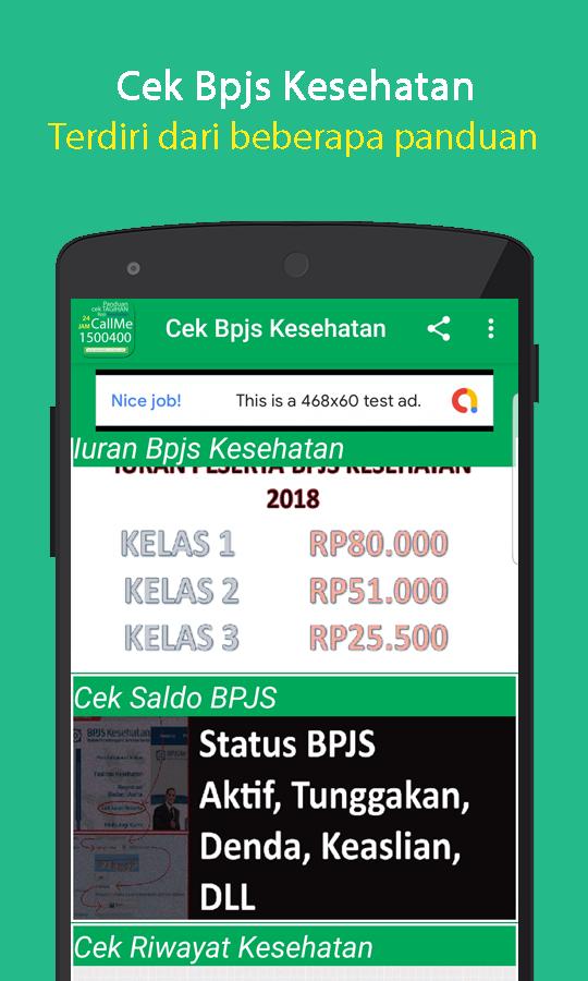 Cek Bpjs Kesehatan Terkini For Android Apk Download