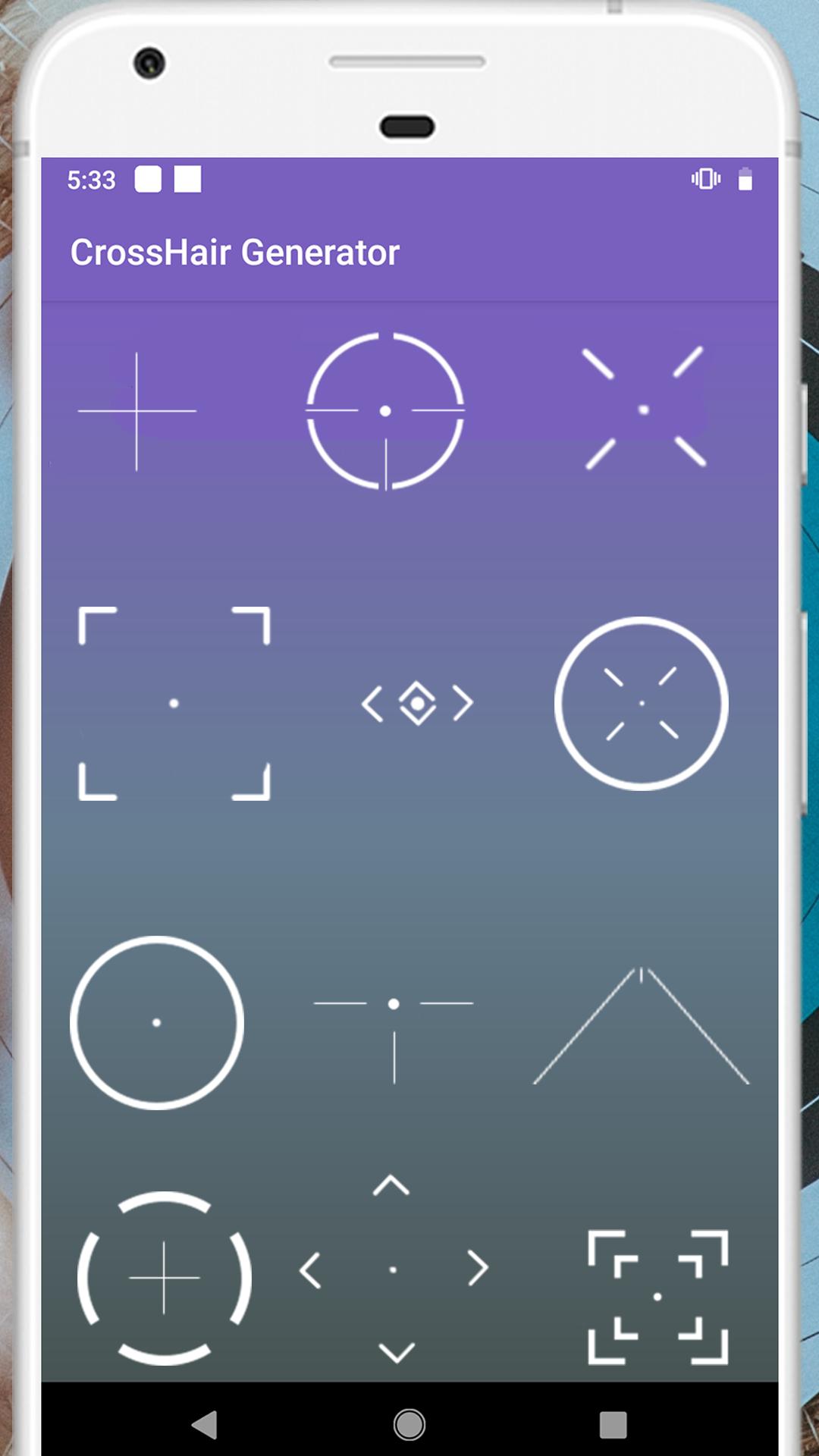 Crosshair Generator For Android Apk Download - mobile phone crosshair roblox