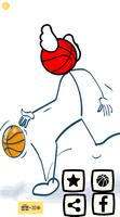 Stickman Flappy Dunk Basketball 2018 Affiche