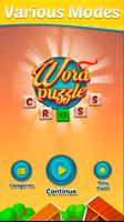 Word Cross Puzzle Free Offline Word Connect Games plakat