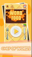 Word Food Plakat