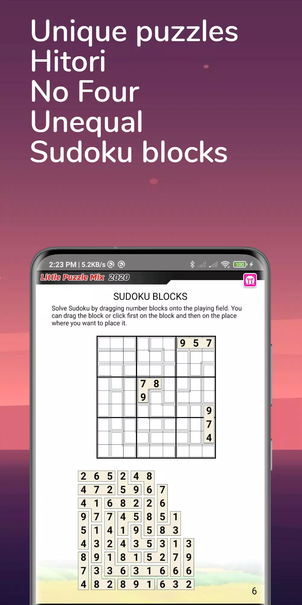 Killer Sudoku online: resolve puzzles diários