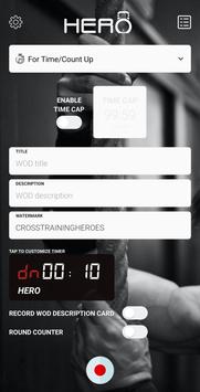 Hero WOD Recorder 截图 10