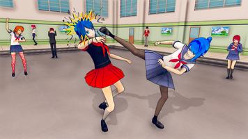 Anime High School Games: Virtu imagem de tela 1