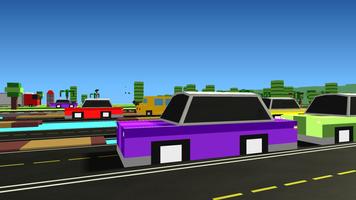 Crossy Risky Road First Person : Xtreme Road Cross Ekran Görüntüsü 1