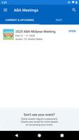 ABA Annual & Midyear Meetings ภาพหน้าจอ 1