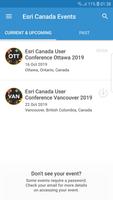 Esri Canada Events скриншот 1