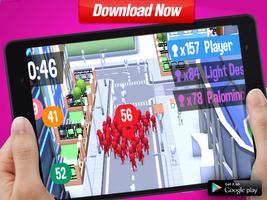 Slickman Crowd in City : Popular Game screenshot 1