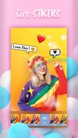 Crown Editor - Heart Filters for Snap الملصق