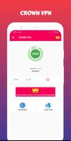 Crown Vpn - Free High Speed Vpn With Browser โปสเตอร์