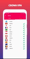 Crown Vpn - Free High Speed Vpn With Browser ภาพหน้าจอ 1