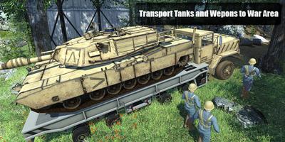 Army Trucker 3D Affiche