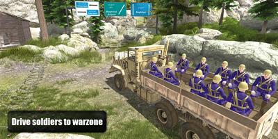 Army Trucker 3D capture d'écran 1