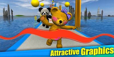 Teddy Fun Run - New Water Park Game 2019 Screenshot 1
