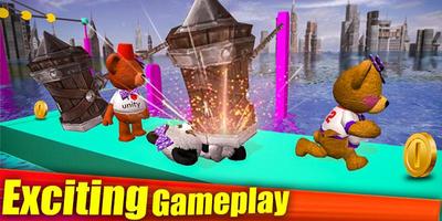 Teddy Fun Run - New Water Park Game 2019 Screenshot 2