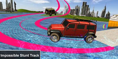 Real Ramp Car Stunts- Jeep Car Stunts Poster