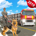 Dog Transport Truck Driver icône