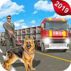 Dog Transport Truck Driver icon