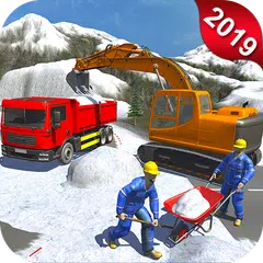 Heavy Excavator Snow Machine Simulator 2019 APK Herunterladen