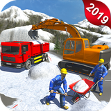Heavy Excavator Snow Machine Simulator biểu tượng