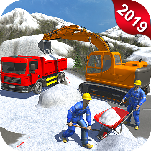 Heavy Excavator Snow Machine Simulator 2019