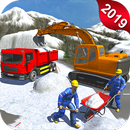APK Heavy Excavator Snow Machine Simulator 2019