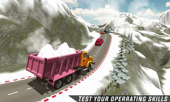 Heavy Excavator Snow Machine Simulator ảnh chụp màn hình 1