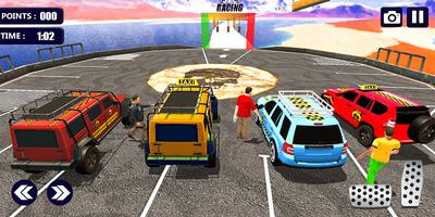 Prado Taxi Car Impossible Trac Plakat