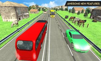 Racing in Coach - Bus Simulator Affiche