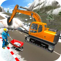 Snow Cutter Excavator Sim