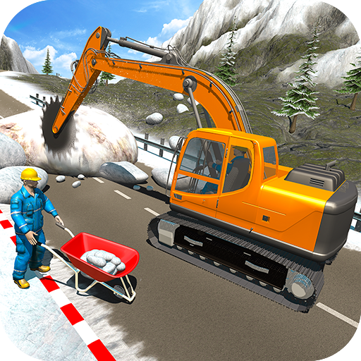 Snow Cutter Excavator Sim