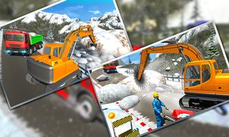 Snow Cutter Excavator Sim captura de pantalla 3